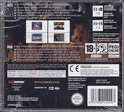 Ultimate Mortal Kombat - Nintendo DS - I folie (AA Grade) (Genbrug)